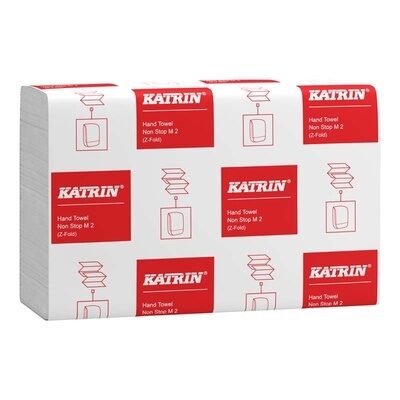 Katrin, roku dvieļi loksnēs NonStop M2, 2-slāņu, 140 loksnes