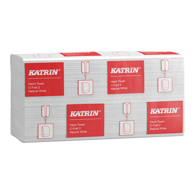 Katrin, roku dvieļi loksnēs, C-Fold, 2-slāņu, 150 loksnes