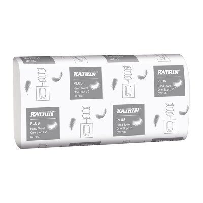 Katrin Plus, roku dvieļi loksnēs, C-Fold, 2 slāņi