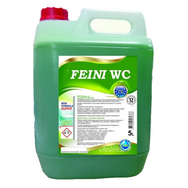 Feini WC Tīrīšanas Līdzeklis 5 L